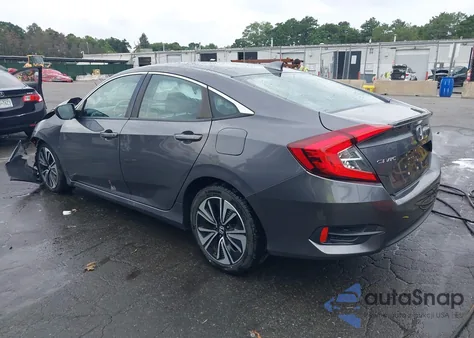 2016 Honda Civic Ex-L from USA, damaged, VIN 2HGFC1F77GH651824